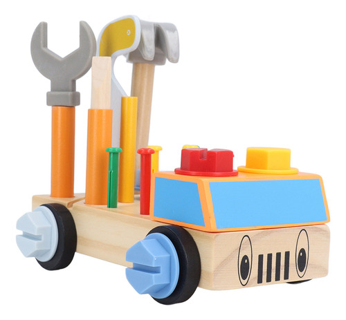 Juego De Herramientas De Madera Para Niños Pequeños, Llave D