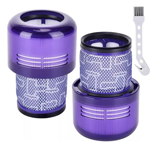 As Pacote Com 2 Filtros Laváveis Para Dyson V11 V15 Sv14