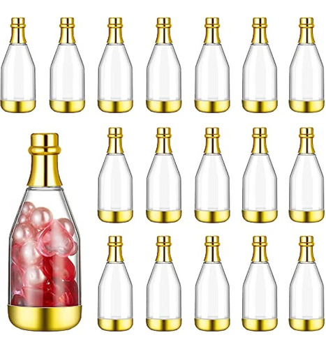 18 Piezas Botella De Champán Contenedor Botella De Caramelo 