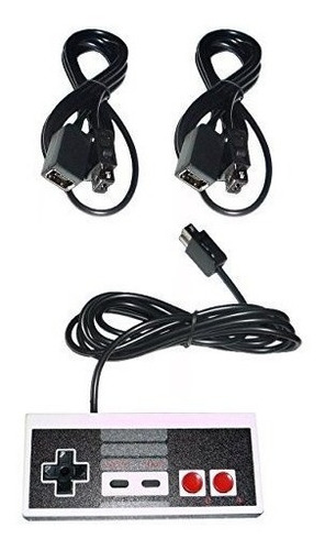 Controlador Gamepad 2 X 6 Ft Cable De Cable De Extension Lar