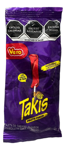 Paleta Mexicana Takis Fuego