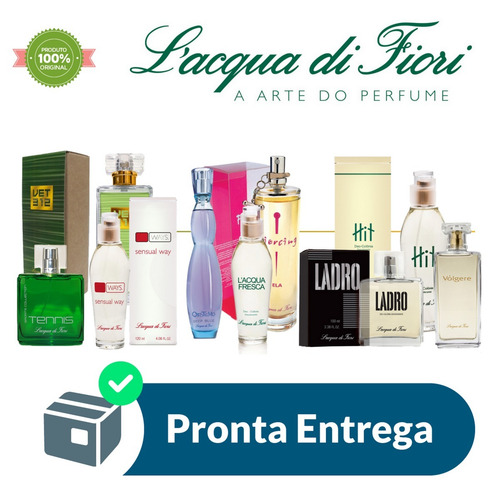 Perfume Hit 120ml + Urban Code Masc. 100ml Lacqua Di Fiori