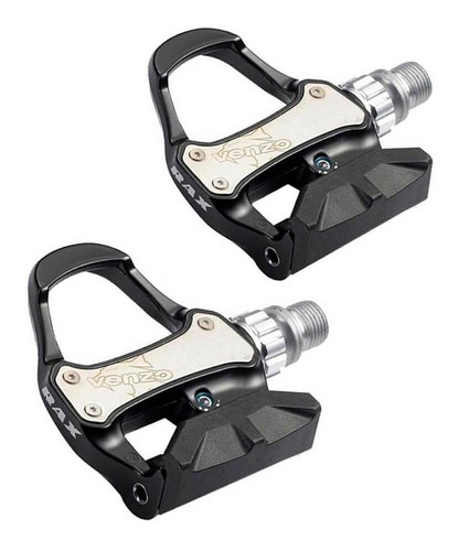 Pedal Clip Venzo C/ Taquinho Selado 9/16 Alumínio Speed Bike