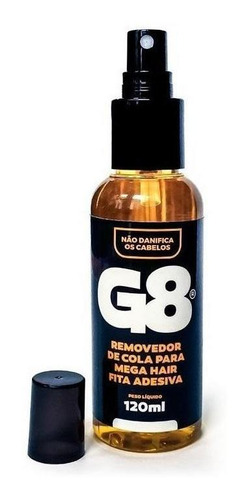 Removedor Mega Hair Fita Adesiva G8 -120ml