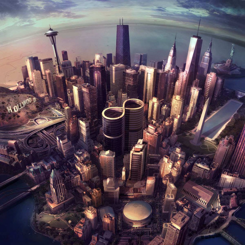 CD selado do Foo Fighters Sonic Highways em estoque