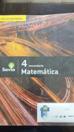 Libro De Actividades Matemáticas 4 Secundaria Savia Sm
