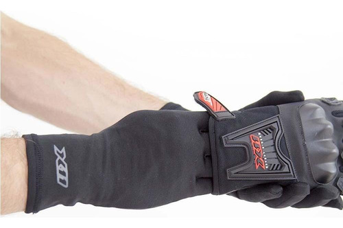 Luva X11 Segunda Pele Thermic Cor Preto Tamanho M