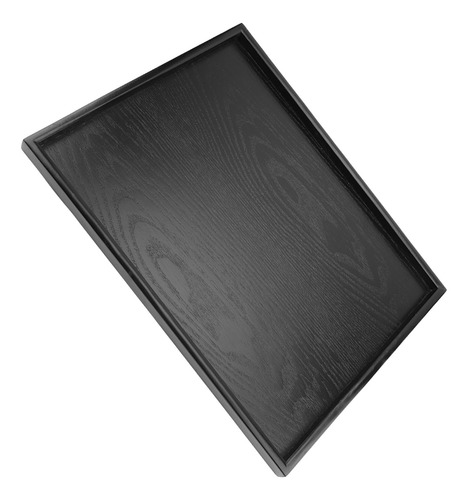 Bandeja De Té De 35 X 24 Cm, Forma Rectangular, Madera Maciz