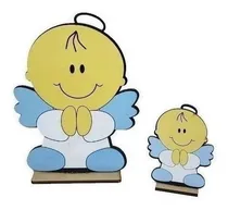 Comprar Centro De Mesa Economico X10u Baby Shower Angel Celeste An