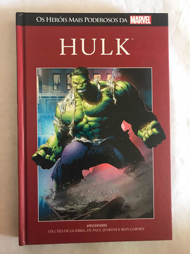 Imagem 1 de 9 de Hulk Salvat N°4 (capa Dura Vermelha) Heróis Poderosos Marvel