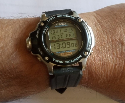 Imagen 3 de 6 de Computadora Buceo Casio Profesional Excelente
