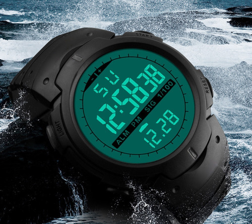 Relógio G Digital Atlantis Sport Shock Militar Prova D´água