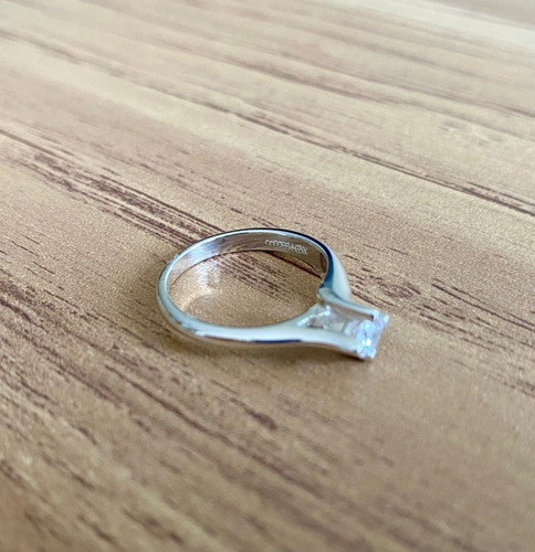 Imagen 3 de 10 de Anillo Compromiso Promesa Plata .925 Con Circonia Agálea