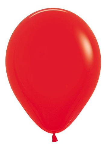 Globo Estandar R9 Rumatex*50unds Rojo