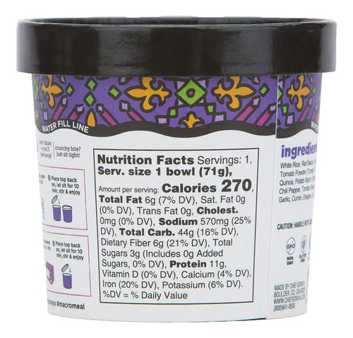 Chef Soraya Creole Red Beans & Rice Refeit Bowl