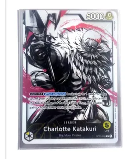 ghost rare foil One Piece Tcg Charlotte Katakuri Op03-099 L Foil
