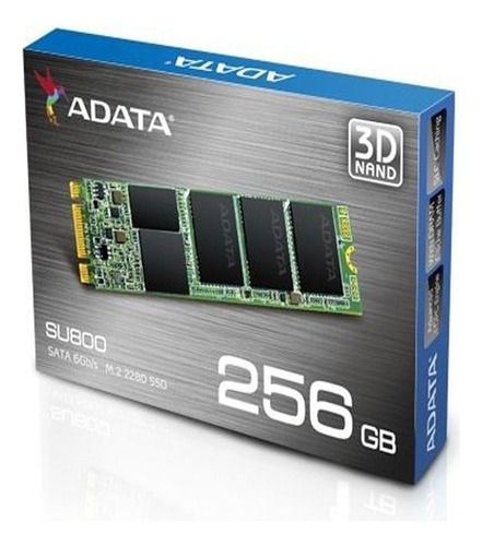 Disco Sólido Ssd Interno Adata Ultimate Su800 Asu800ns38-256gt-c 256gb Verde