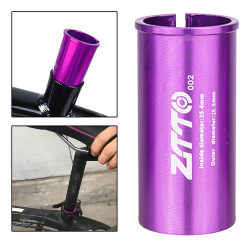 2 Adaptador De Conversión Para Tija De Bicicleta, 2 Piezas