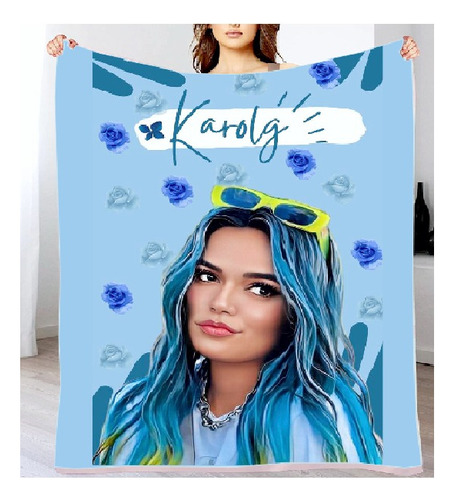 Cobijas Personalizadas Diseños Karol G