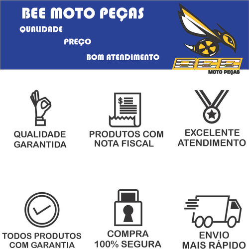 Reparo Motor De Partida Escova Honda Cbx 150 Aero Nx 150 200