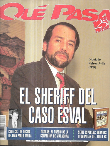 Revista Qué Pasa 1292 / 13 De Enero 1996 / Nelson Avila