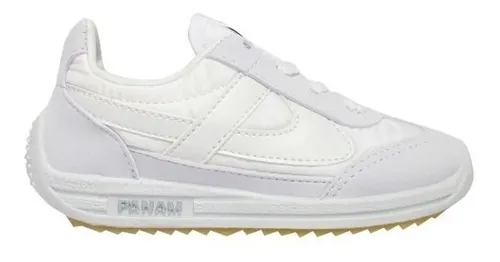 Tren Orgullo cráter Tenis Panam Original Mujer Hombre Blanco 22 Al 31