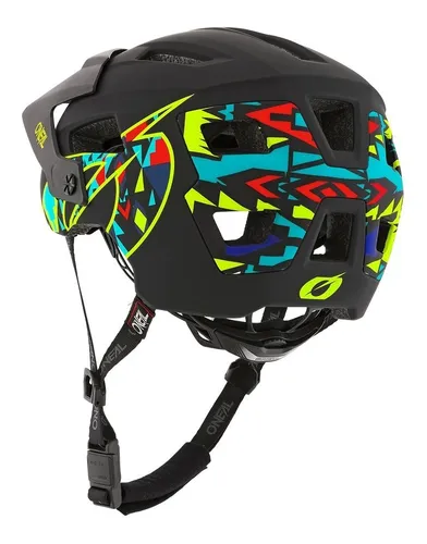 Casco Bicicleta Downhill Oneal Defender Muerta Negro Color