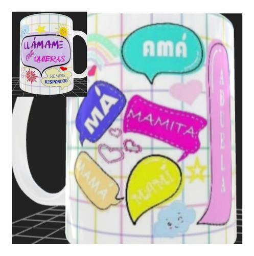 Tazas Para El Dia De Las Madres Personalizadas Sublimadas 