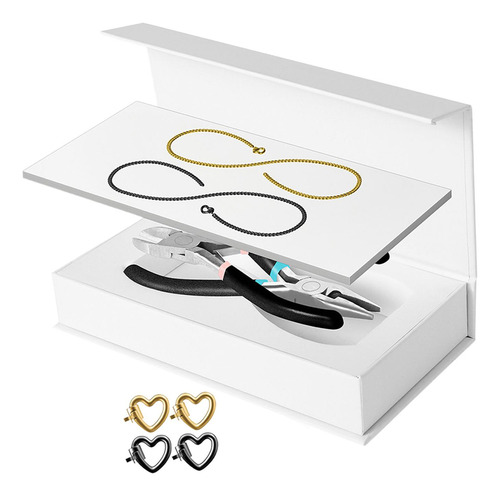 Kit De Pulsera Permanente, Regalos, Pulsera 1 Negro 1 Dorado