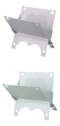 2 Escurreplatos Plegables Y Grises Con Colgador Para