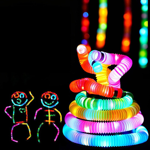 De Kit 6 Poptube Fidget Toys Pop It Fun Sensory With