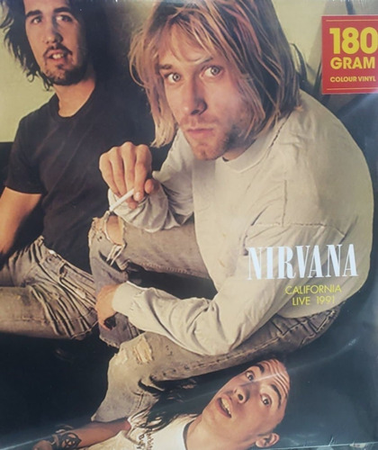 Nirvana Live In California 1991 Lp Vinilo De Color