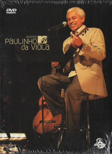 Dvd Paulinho Da Viola Acústico Mtv Novo Original Lacrado