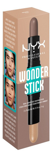 Contorno E Iluminador Nyx Professional Wonder Stick 4g
