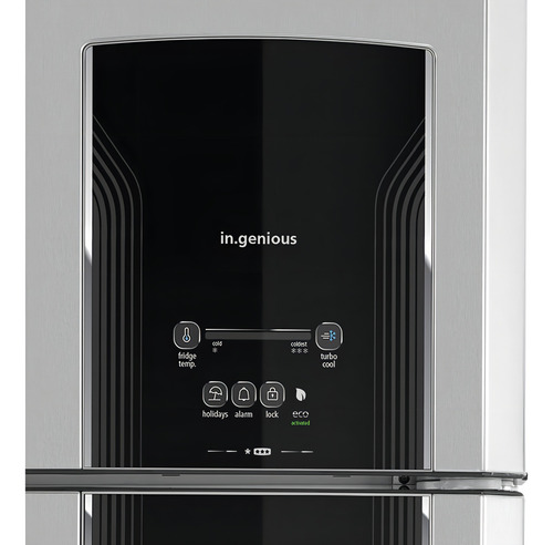 Refrigerador con freezer Mabe Diseño RMS510IWMRX0 color inoxidable con capacidad de 510L 127V