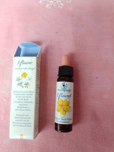 Healing Herbs, Original Bach 5 Flower, Combinación 5 Gotas