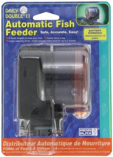 Alimentador Automático De Pescado Penn-plax Daily Double Ii 