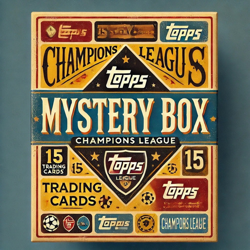 Mystery Box Fútbol Topps Sorpresa Regalo Messi Martínez