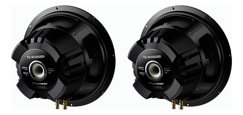 Kit 2 Subwoofer Pioneer 12' Ts-w3060br 350w Rms 4 Ohms