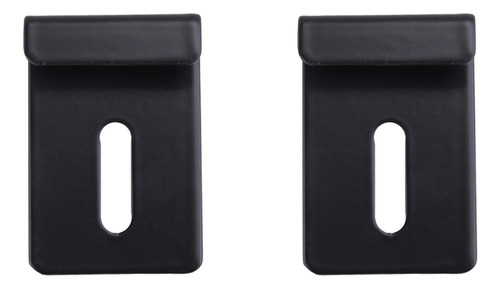 Kit De Clips Metálicos Para Espejos De Canal Ancho, 6 Unidad