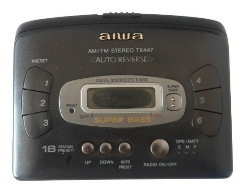 Imagen 1 de 1 de Walkman Audio Casete Aiwa