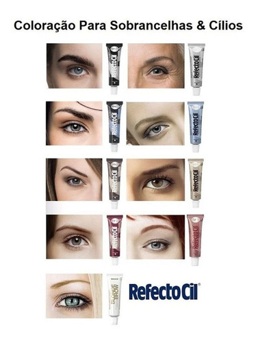 Imagem 5 de 6 de Tinta Para Sobrancelhas Refectocil Vermelho N° 4.1 15ml
