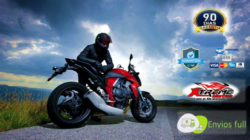 Imagem 4 de 5 de Interruptor Botão Moto Universal Pisca Alerta Liga / Desliga