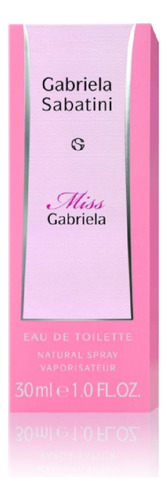 Perfume Feminino Eau De Toilette Miss Gabriela 30ml Gabriela Sabatini