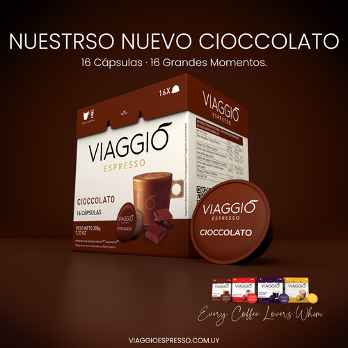 16 X Capsulas Capuccino Para Dolce Viaggioespresso