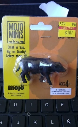Mojo Cape Buffalo Mini Figure 5.5 Cms  