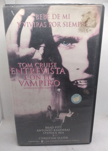 Entrevista Con El Vampiro / Vhs / Seminuevo A / Tom Cruise