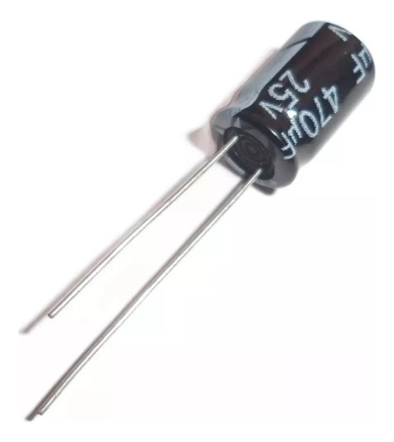 Capacitor Condensador 470uf, 25v, 105ºc Pack (4 Unidades)