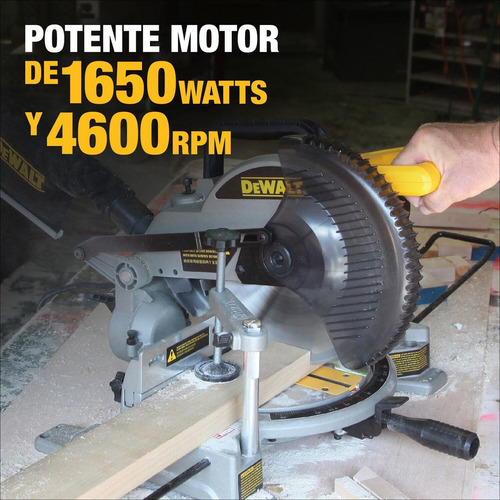 Sierra Ingleteadora 10'' 1650w Dewalt Dw714-b3
