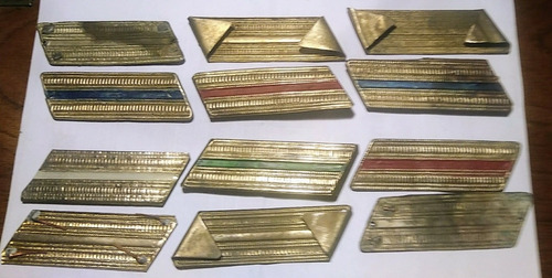 Antiguas Insignias De Cuello De Ejército Época Del 40 .x.par (Usado)